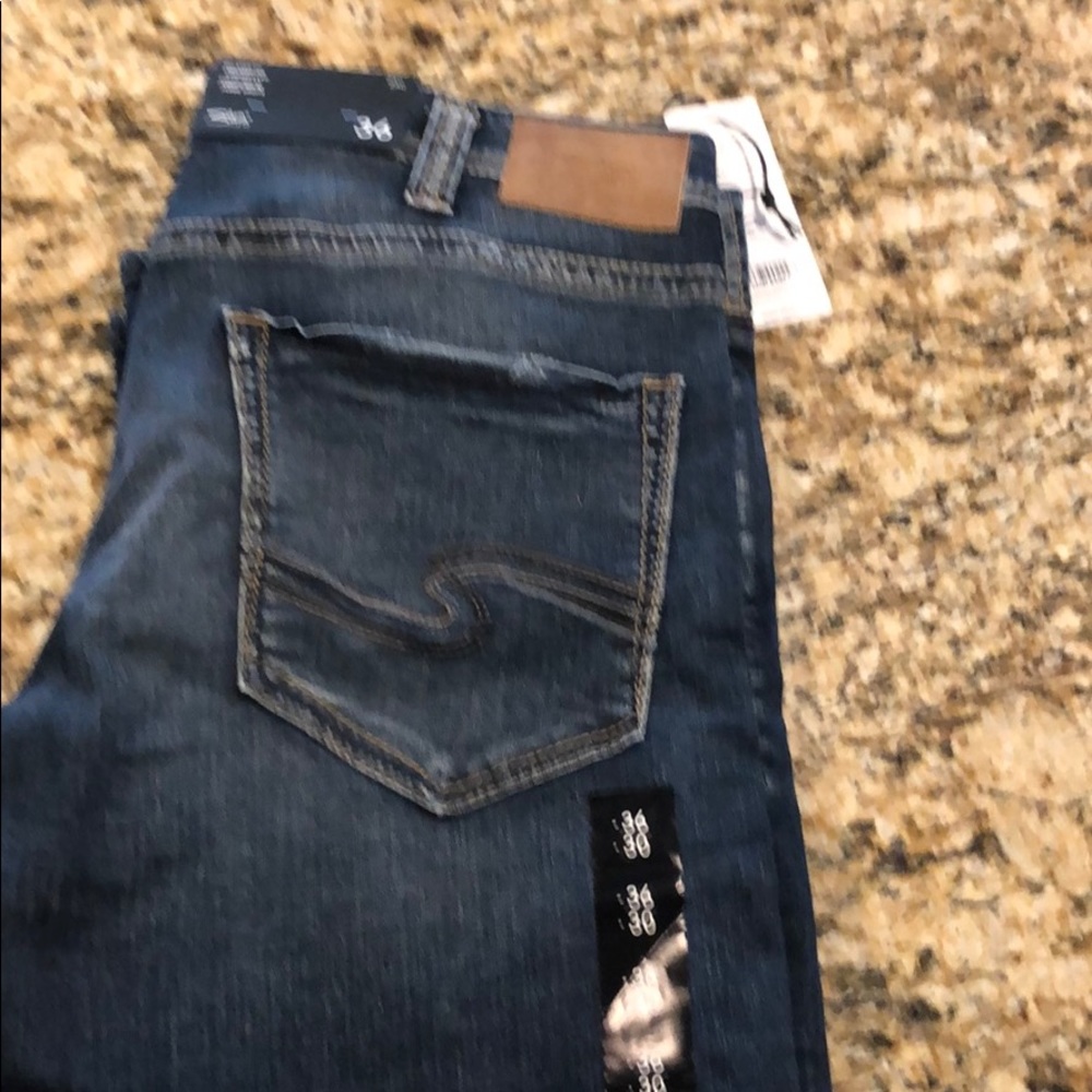 Men's Silver jeans